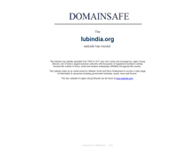 Tablet Screenshot of lubindia.org